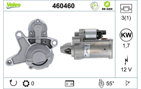REINICIADOR RE-GEN GRUPO OPEL 460460 Valeo, Imagen 5