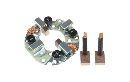 Soporte, escobilla de carbón