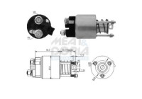 Interruptor de solenoide, motor de arranque