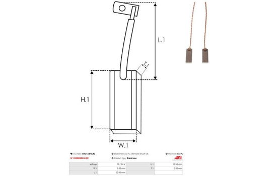 Cepillo de carbón, dinamo, Imagen 2