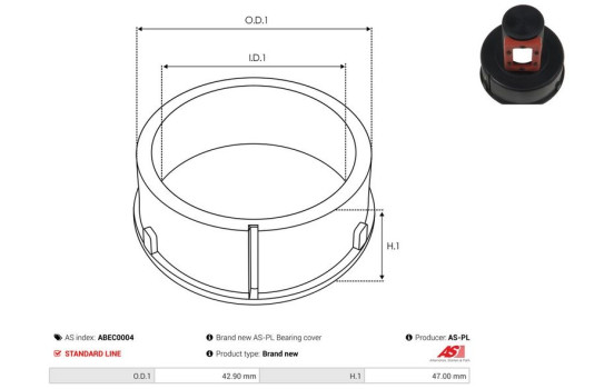 Cubierta protectora, alternador/dinamo, Imagen 2
