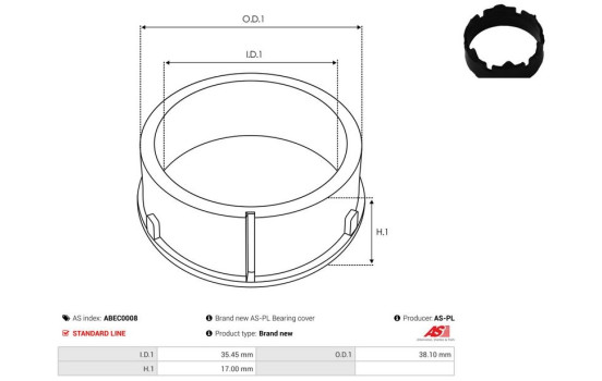 Cubierta protectora, alternador/dinamo, Imagen 2