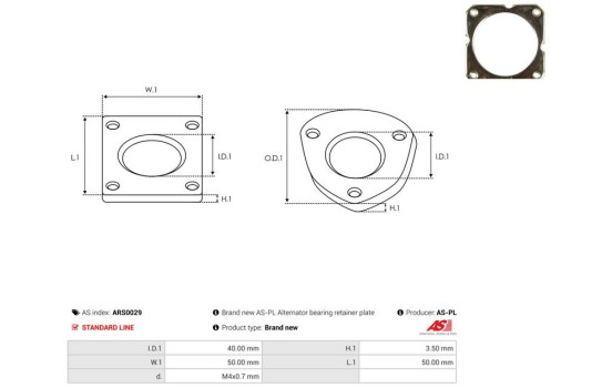 Kit de reparación, alternador, Imagen 2