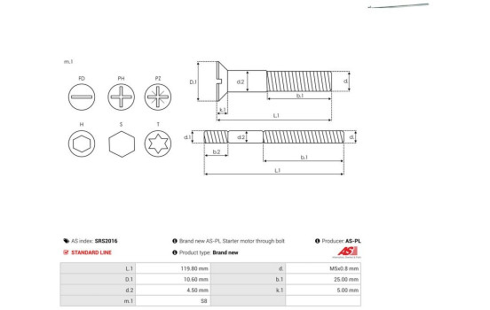 Kit de reparación, alternador, Imagen 2