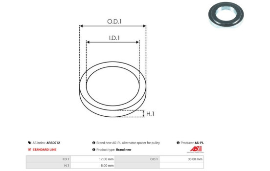 Kit de reparación, alternador, Imagen 2