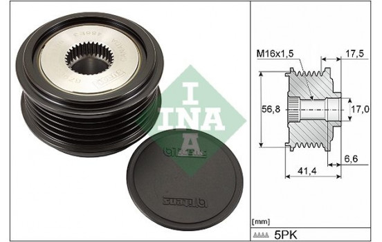 Rueda libre de dinamo 535 0071 30