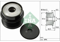 Rueda libre de dinamo 535 0189 10