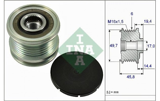 Rueda libre de dinamo 535016810
