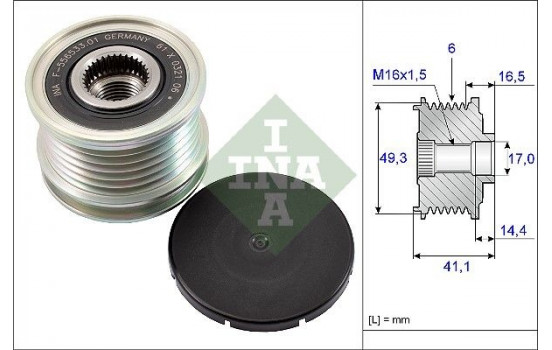 Rueda libre de dinamo 535017810
