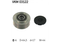 Rueda libre de dinamo VKM 03122 SKF