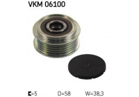 Rueda libre de dinamo VKM 06100 SKF