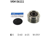 Rueda libre de dinamo VKM 06111 SKF