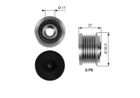 Rueda libre del alternador DriveAlign® OAP7046 Gates