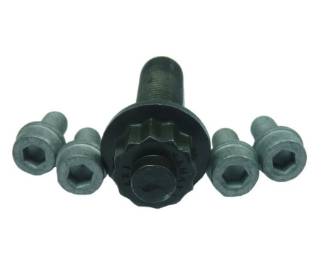 Juego de tornillos para polea de árbol de levas