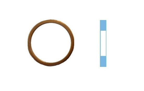 RONDELLE (METAL) 18,00 X 22,00 X 1,