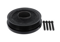 Juego de poleas de correa, cigüeñal