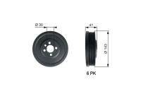 Polea, cigüeñal DriveAlign®