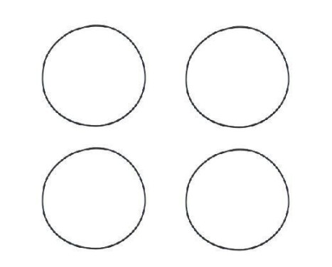 Juego de juntas, camisa de cilindro