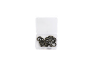 Surtido de anillos de tapón de cárter de goma 14 mm 20 uds