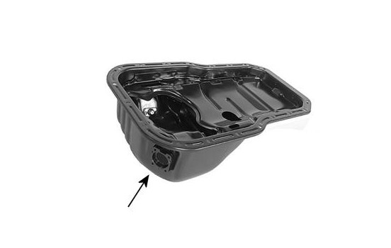 Cárter de aceite del cárter 2.0 94kW 5387073 Van Wezel