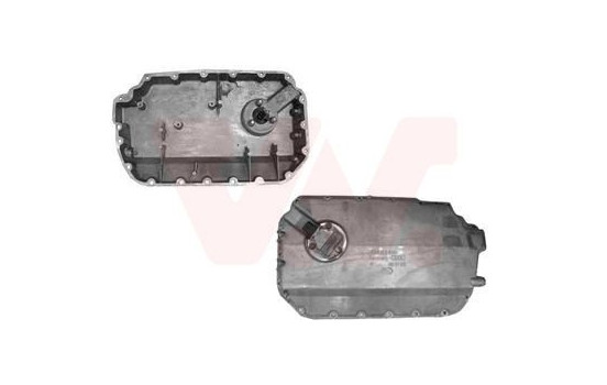 Cárter de aceite del cárter 2.5 TDi ALU 0325073 Van Wezel, Imagen 2