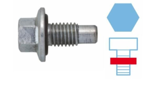 KIT BOUCHON DE VIDANGE OPEL M12 1.7