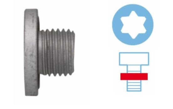 KIT BOUCHON DE VIDANGE OPEL M14 1.5, Imagen 2