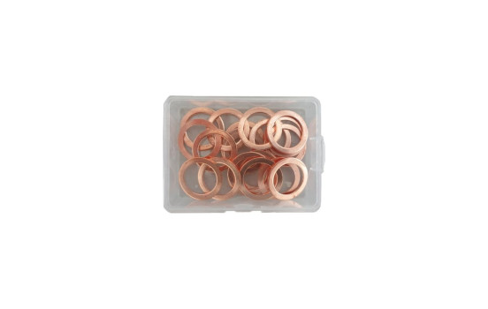 Surtido de anillos de cobre de 14 mm, 20 unidades, Imagen 4