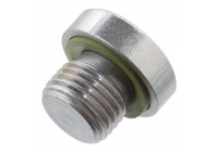 Tapón de drenaje de aceite con anillo de sellado 100547 FEBI