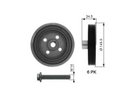 Polea, cigüeñal DriveAlign®