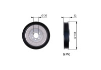 Polea, cigüeñal DriveAlign®