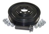 Juego de poleas, cigüeñal
