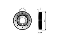 Polea, cigüeñal DriveAlign®