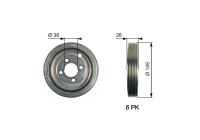 Polea, cigüeñal DriveAlign®