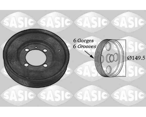 Polea, cigüeñal