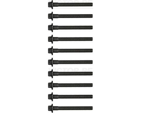 Juego de tornillos de culata