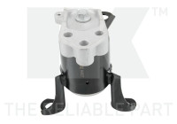 Cojinete de soporte del cuerpo del eje/motor