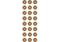 Juego de sellos de válvula
