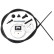 Cable del acelerador K36680 ABS, Miniatura 3