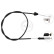 Cable del acelerador K36720 ABS, Miniatura 3