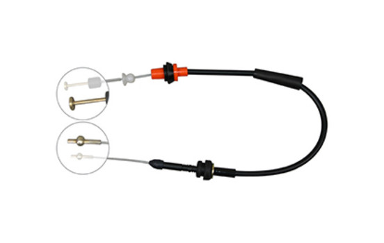 Cable del acelerador K37150 ABS, Imagen 2