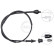 Cable del acelerador K37650 ABS