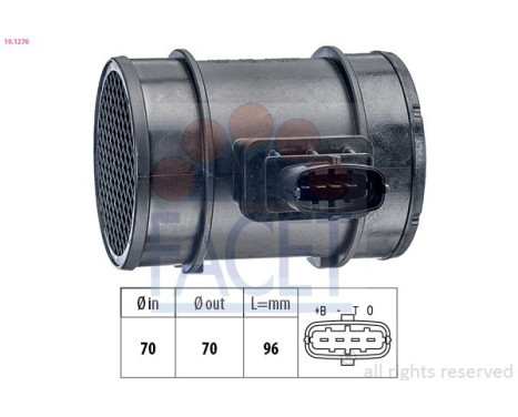 Medidor de masa de aire