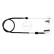 Cable del acelerador K34530 ABS, Miniatura 2