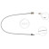Cable del acelerador K34580 ABS, Miniatura 2