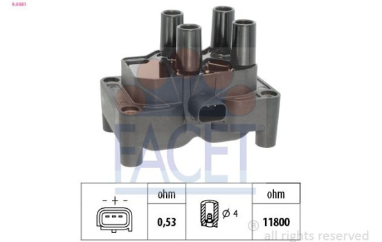 Bobina 9.6381 Facet, Imagen 2