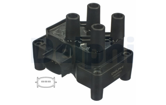 Bobina CE20044-12B1 Delphi, Imagen 3