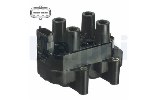Bobina GN10487-12B1 Delphi, Imagen 2
