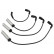 Juego de cables de bujía ICK-1005 Kavo parts