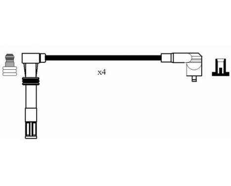 Juego de cables de bujía RC-AD201 NGK